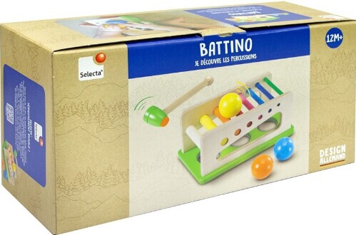 Selecta Battino hammerspil med bane