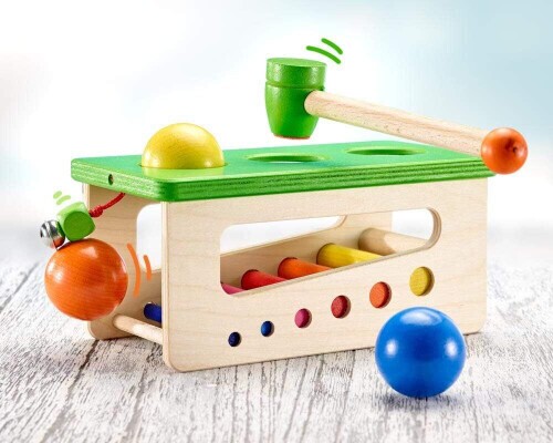 Selecta Battino kuglespil i træ