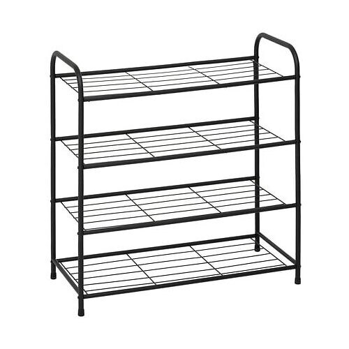 Metal skoreol m/ 4 hylder Metty