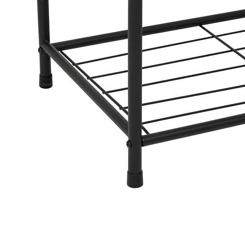 Skoopbevaring i metal m/ 4 hylder - Metty