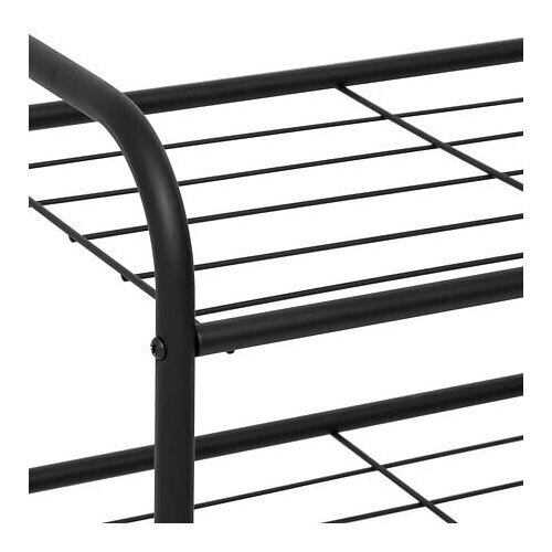 Metal skostativ m/ 4 hylder - Metty