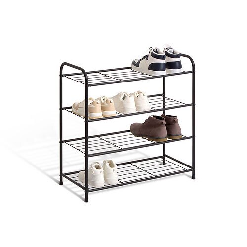 Skoreol i metal m/ 4 hylder - Metty