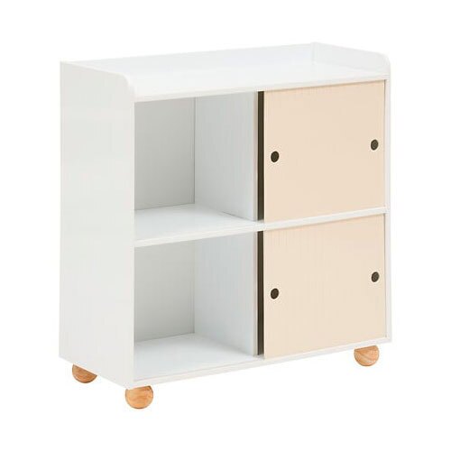 Træ reol Bouli - 4 rum