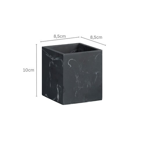 Calma opbevaringsbøtte - Sort