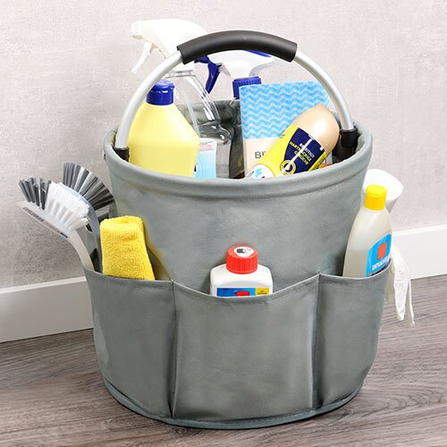 Opbevaring til rengøringsmidler