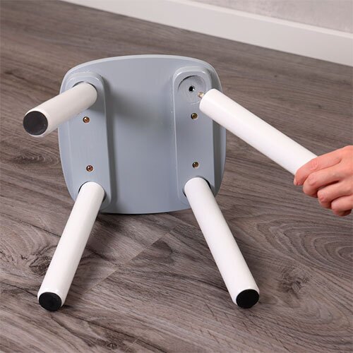 Bord med stole til børn - Grå