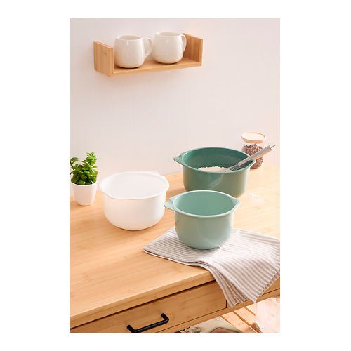 Bageskåle 3'er sæt - Plast