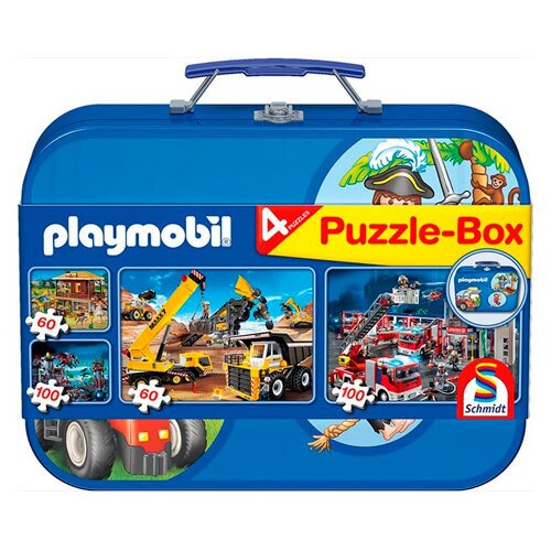 Playmobil puslespil 4-i-1