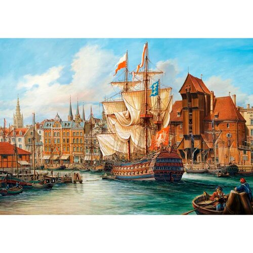 Castorland puslespil - The Old Gdansk