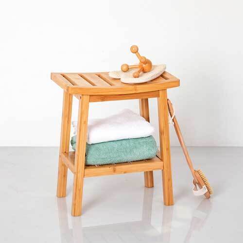 DEMO Taburet i bambus - Green Harmony
