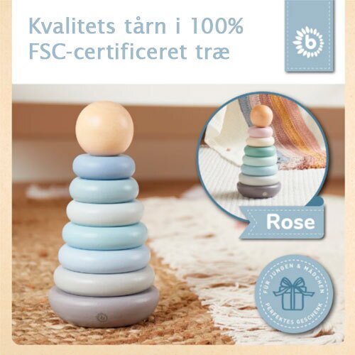 Træ stabeltårn Hazy - 100% FSC