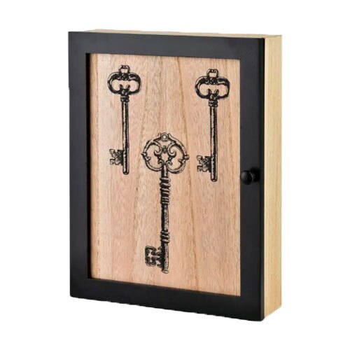 Nøgleskab i træ - Stacy Keys | Natur - 26 cm.