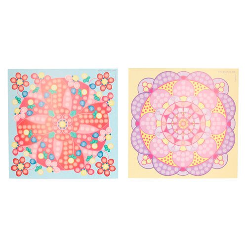 Trendy Mandala mosaik skabeloner