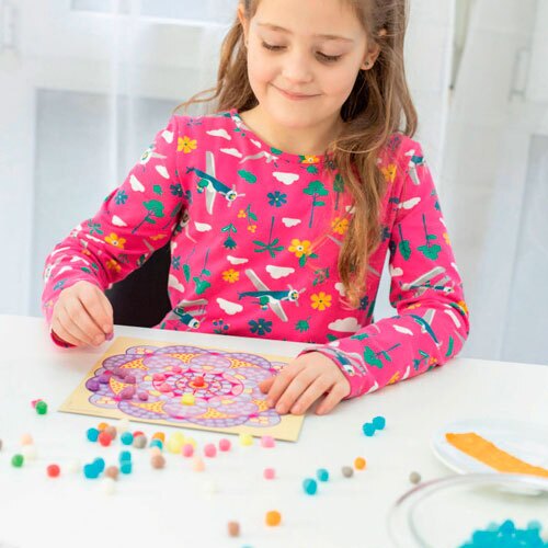Mandala mosaik skabeloner - PlayMais