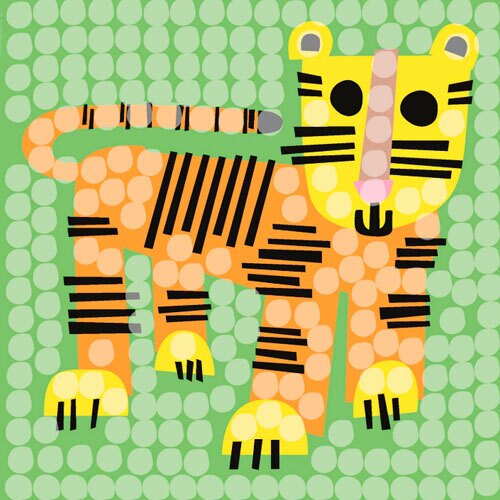 PlayMais mosaik skabeloner Zoo