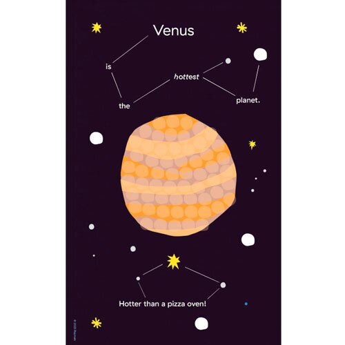 Venus PlayMais solsystem