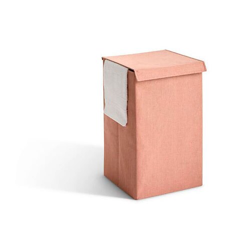 Stor vasketøjskurv med låg - Rosa 74 L