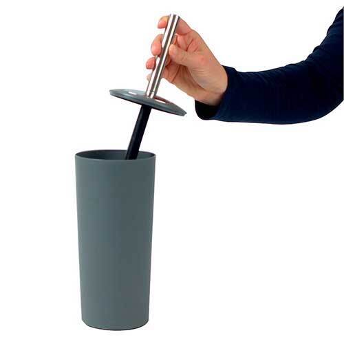 Wc børste Marta - Grå