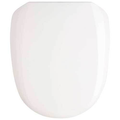 Toiletsæde i plast - Relax hvid