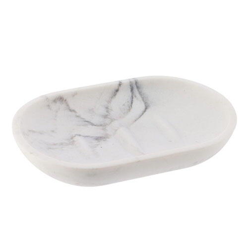Sæbeskål Marble - Hvid 2,2 x 13,2 x 9,3 cm.