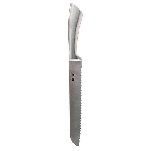 Brødkniv til knivblok i rustfrit stål