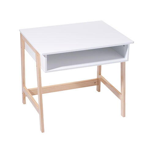 Børneskrivebord 58 x 52 x 46,3 cm. | Hvid