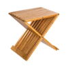 Stol i bambus - Foldbar 45 x 40 x 32 cm.