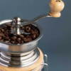 Manuel kaffemølle i rustfrit stål