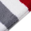 Bløde håndklæder New York - Bordeaux/Hvid/Antracit
