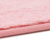 Gammel rosa bademåtte - Rund 110 cm.