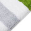 Lækre håndklæder - New York Æblegrøn/Hvid/Sølv