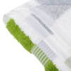 Flerfarvede håndklæder - New York Æblegrøn/Hvid/Sølv