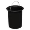 Affaldsspand med metal hank - Trio hvid