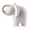 Elefant figur - Hvid | 15,5 x 12 x 20 cm.