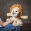 Plysdyr Rudi løve - 21 cm.