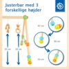 Aktivitetsstativ babylegetøj - Trendy