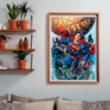 Stort puslespil 500 brikker - Superman Planet