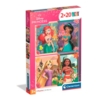 Puslespil Disney Prinsesser - 2 x 20 brikker