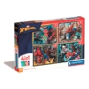 Puslespil Spider-Man Trio in Action 4-i-1