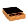 Kapselholder med udtræksskuffe - Black Bamboo