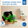 Gyngedyr med sikkerhedssele - +9 mdr. traktor