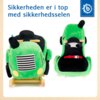 Gyngehest med sikkerhedssele - Traktor