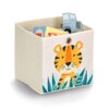 Opbevaringskasse tiger - 28 x 28 x 28 cm.