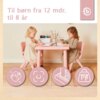 Børnebord i plast - Alisa rosa