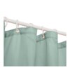 Ensfarvet badeforhæng Colors - Celadon grøn