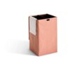 Rosa vasketøjskurv i MDF - 74 L