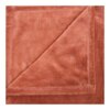 Terracotta plaid - Kiesa 180 x 230 cm.