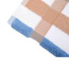Sand/Hvid/Lyseblå håndklæder