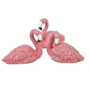 Carina flamingo 3'er sæt - Havefigur