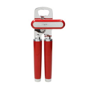 Classic dåseåbner i rustfrit stål | Rød